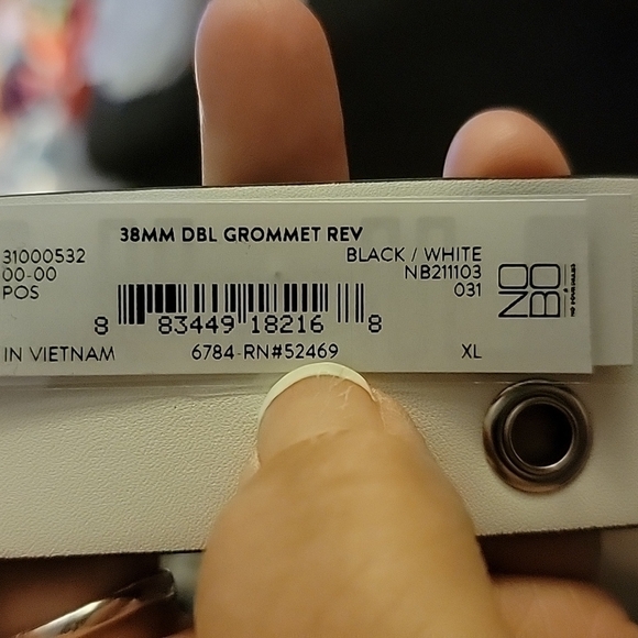 No Boundaries Women's XL Reversible Belt - Picture 5 of 10